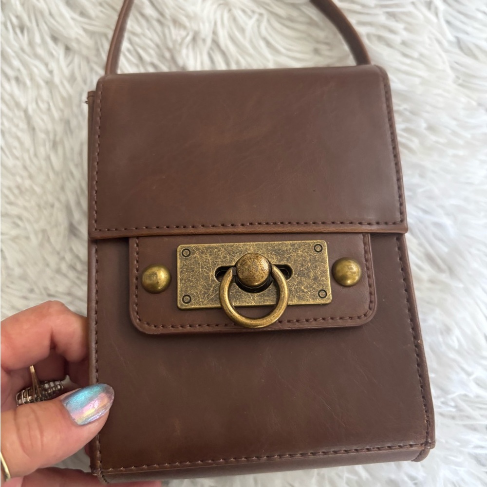 Mossimo Elegant Brown Crossbody Bag